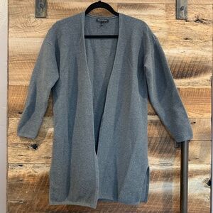 EUC – Banana Republic Factory – Long Textured Cardigan – Grey – Size M